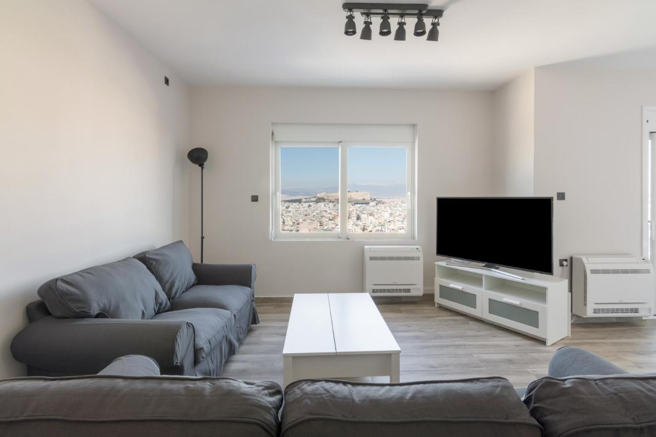 Acropolis View Apartment For 4 Ppl Aten Exteriör bild