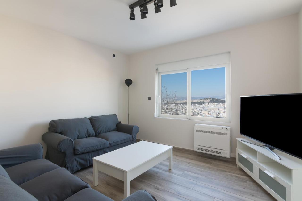 Acropolis View Apartment For 4 Ppl Aten Exteriör bild