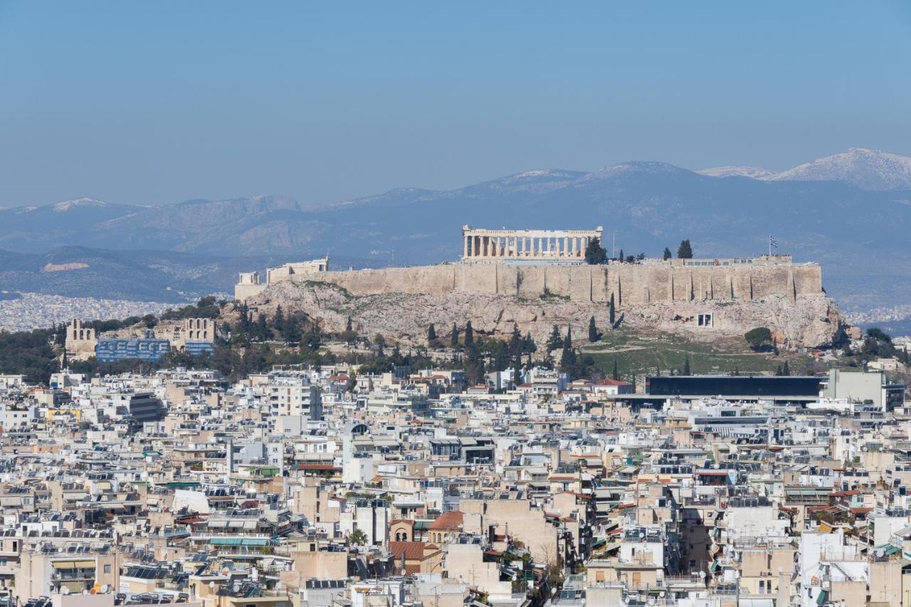 Acropolis View Apartment For 4 Ppl Aten Exteriör bild